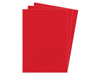 Voorblad Fellowes A4 lederlook rood 100stuks - 5