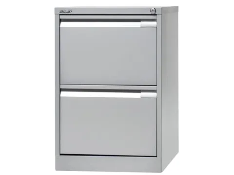 Hangmappenkast 711X47X622 Cm 2 Laden Zilver