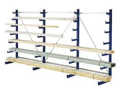 Draagarmstelling 2000x4050x590mm 7versch. Lange Armen Incl. Poot