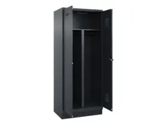 PBM-locker,HxBxD 1950x800x500mm,2vak,vak B 400mm,draaigrendel