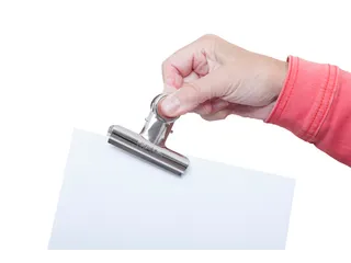 Papierklem MAUL Bulldog 70mm capaciteit 40mm zilver - 8