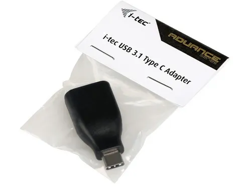 i-tec USB-C Adapter, USB 3.1 Type-C, USB 3.0 Type-A, Zwart