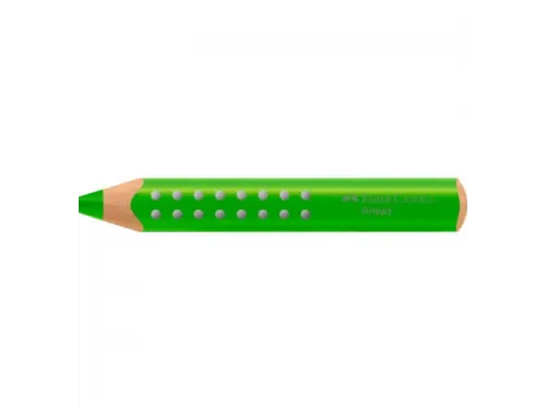 Kleurpotlood Faber-Castell Grippy XXL Jumbo Appelgroen