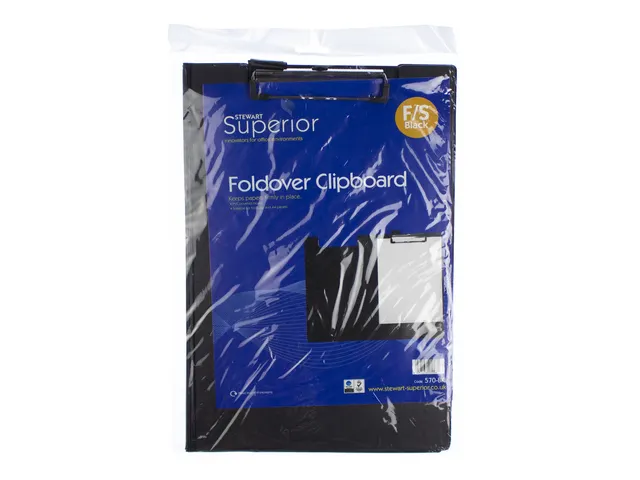 Porte-bloc à rabat Seco A4+ PP Noir