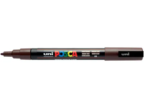 Posca Paintmarker Pc-3m Donkerbruin