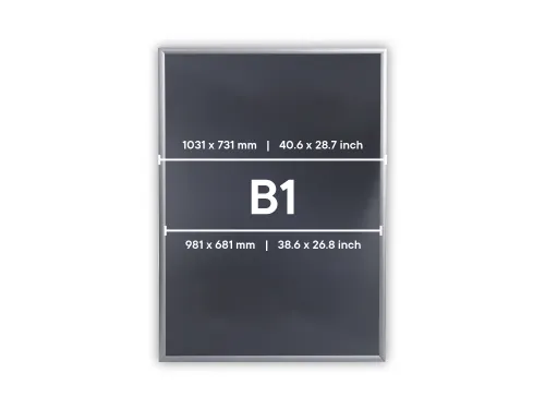 Kliklijst Europel Economy B1 zilver