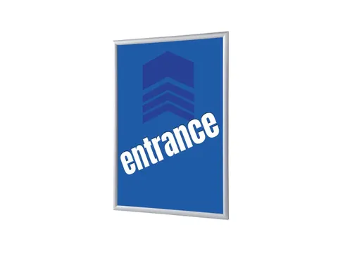 Kliklijst A1 complete set met print "ENTRANCE" Blauw