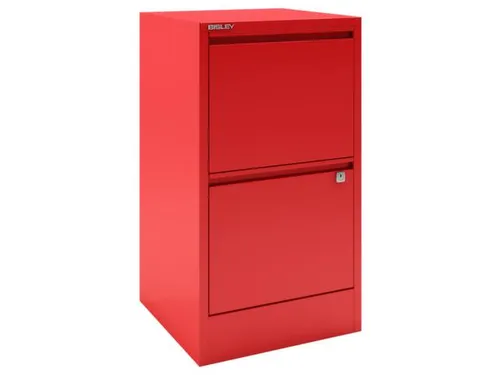 hangmappenkast HxBxD 672x413x400mm 2hangmappenframes rood