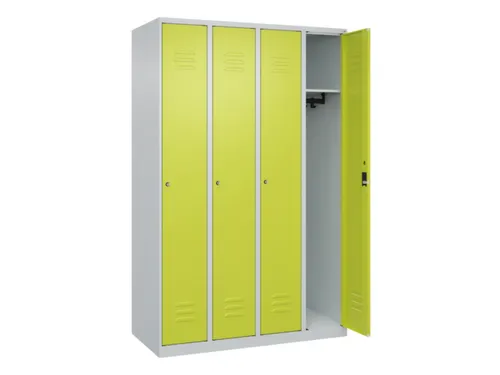 locker,HxBxD 1850x1200x500mm,4vak,vak B 300mm,cil.-slot