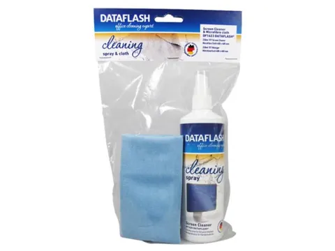 Reinigingsspray + Microvezeldoek Voor Schermen