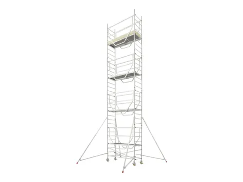 rolsteiger,reik H 9,25m,steiger H 8,47m,4platform(s),m. luik