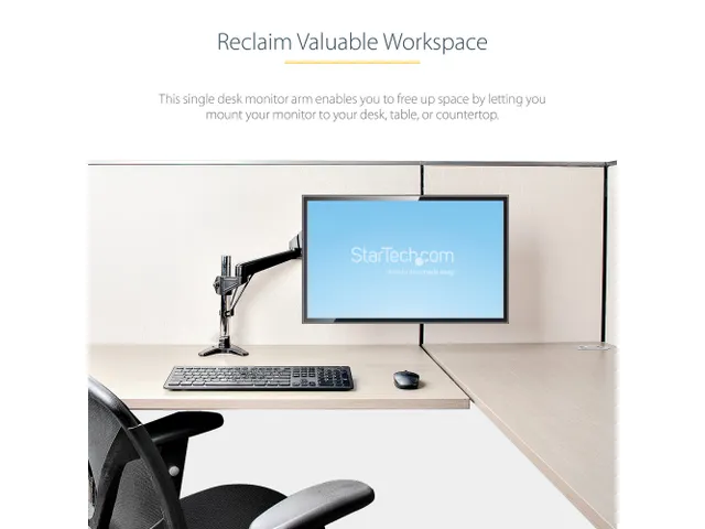 Bras 1 écran bureau Display VESA 32 inch 49 inch