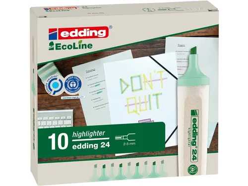 Markeerstift edding 24 EcoLine pastel groen