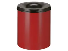 Afvalbak Vlamdovend 80 Liter Rood