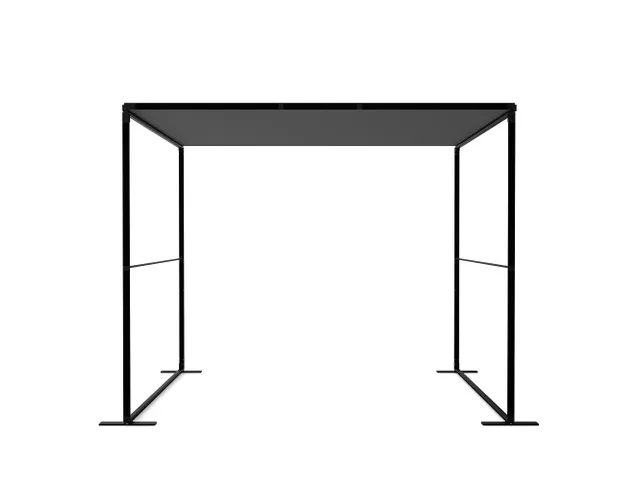 FlexFrame Modulair systeem Dak 120x250cm Zwart frame