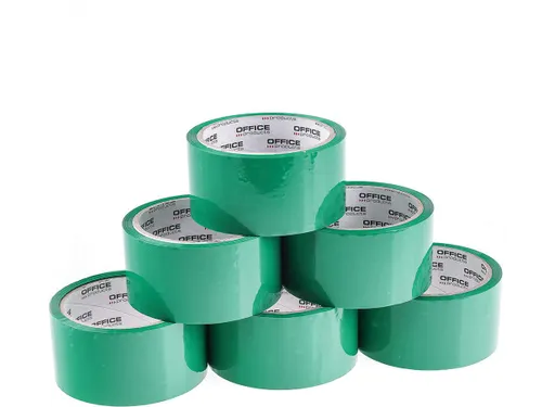 Verpakkingstape groen 48mmx46m
