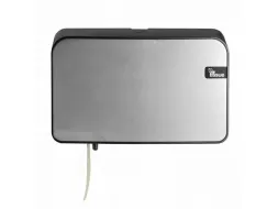 OUTLET Duo Toiletrolhouder Zilver Compact max. dia 15 cm