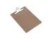 klembord A4+ hardboard bruin