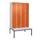 locker met bank,HxBxD 2120x1200x815mm,4vak,vak B 300mm,cil.-slot
