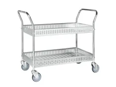 tafelwagen,draagverm. 250kg,2etage(s),laadvl. LxB 935x535mm