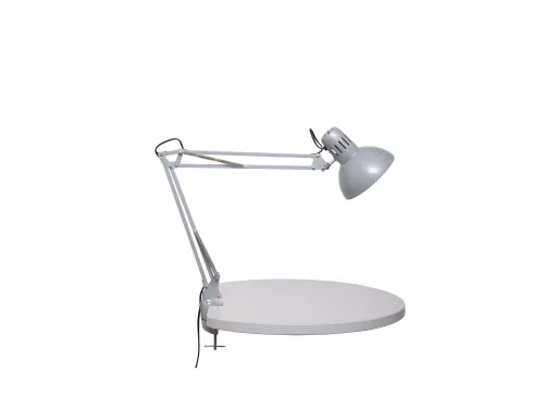 Bureaulamp MAUL Study tafelklem excl.LED lamp E27 zilver