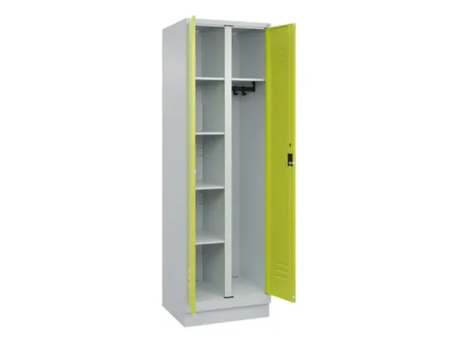 wasgoedverdeelkast,HxBxD 1950x600x500mm,vak B 300mm,cilinderslot