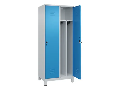 locker voor scheiding van kleding,HxBxD 1950x800x500mm,2vak