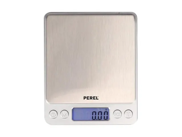 Digitale Precisieweegschaal tot 500 gram met LCD-scherm Grijs