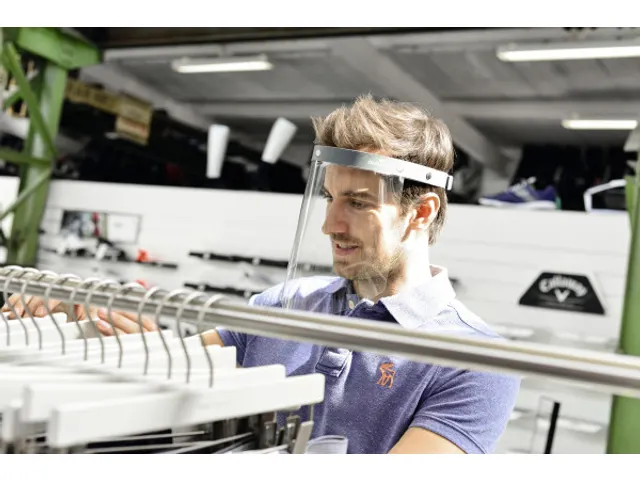 Gelaatsscherm CE-conform