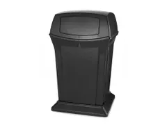 Ranger Container 170 liter kleur zwart 2 inworpopeningen