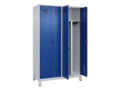 PBM-locker,HxBxD 1950x1200x500mm,4vak,vak B 300mm,draaigrendel
