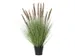 Kunstgras Everlands met pluimen 80cm bruin in pot