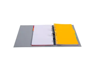 Ordner PVC Prem'Touc h A4 70 mm grijs - 1