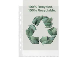 geperforeerde showtas 100% gerecycleerd A5 100 stuks