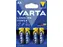 Batterij Varta Longlife Power 4x AA Alkaline 1.5V