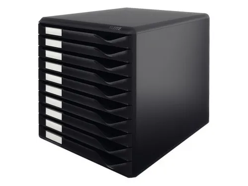 Ladenblok Leitz 5294 10 laden zwart