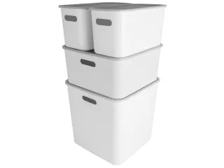 Sigma Home cube box 12,5L wit - 31,3x31,3x15,7cm - 7