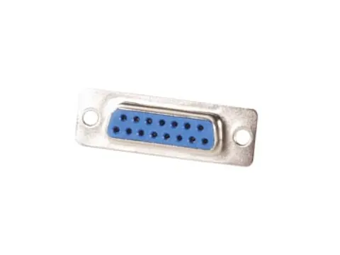 Vrouwelijke 15P Sub-D Connector - Chassismontage
