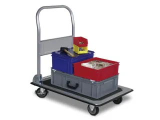 Platformwagen Vouwbaar 150kg 735x475mm Massief Rubberen Banden - 3