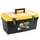 Gereedschapskoffer PP met inlegbak 486x267x242mm 31,4L Zwart/Geel
