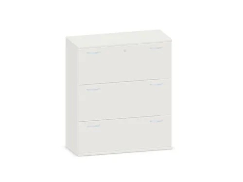 hangmappenkast 1150x1000x430mm 3hangmappenframes Wit