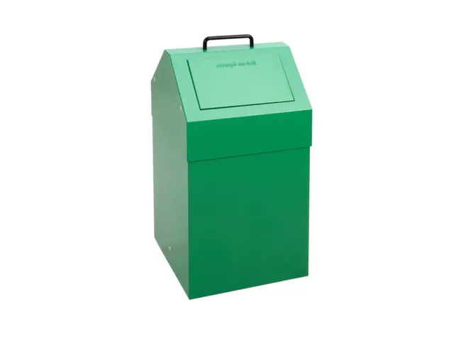 conteneur de tri sélectif,coupe-feu,1x45l,HxlxP 640x330x310mm