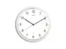 Horloge MAULsprint RC Ø30x5cm plastique blanc/blanc