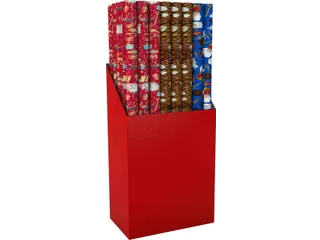 Inpakpapier Sint 300x100cm assorti - 1