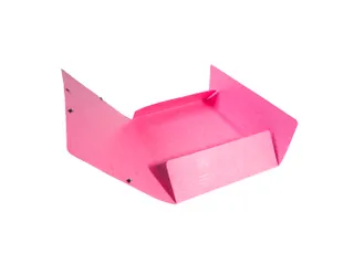 Exacompta Iderama Elastomap A4 3 Kleppen Rugetiket Roze karton - 5
