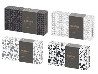 Satino 206450 Prestige Facial Tissues 2-laags Wit 40x100 Stuks - 3