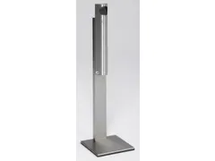 Staande Asbak 3.5 liter Hxbxd 1250x310x310mm Rvs