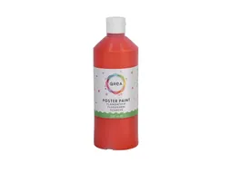Plakkaatverf Qrea lichtrood 500ml