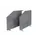 akoestische zijwand,HxBxD 500x735x25mm,geluidabsorberend vlies