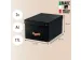 Boîte de rangement Leitz Puro avec couvercle 17L noir set 2 pièces
